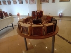 Inaugurating the fair of metal crafts at the faculty of specific education