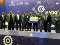 BU organizes a ceremony to honor the winners of the second round of the &ldquo;smart government Hackathon.&rdquo;